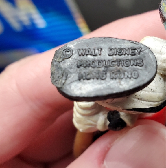 Garfield, Mickey and Chip - 3 Vintage Small Figures - Picture 3 of 5